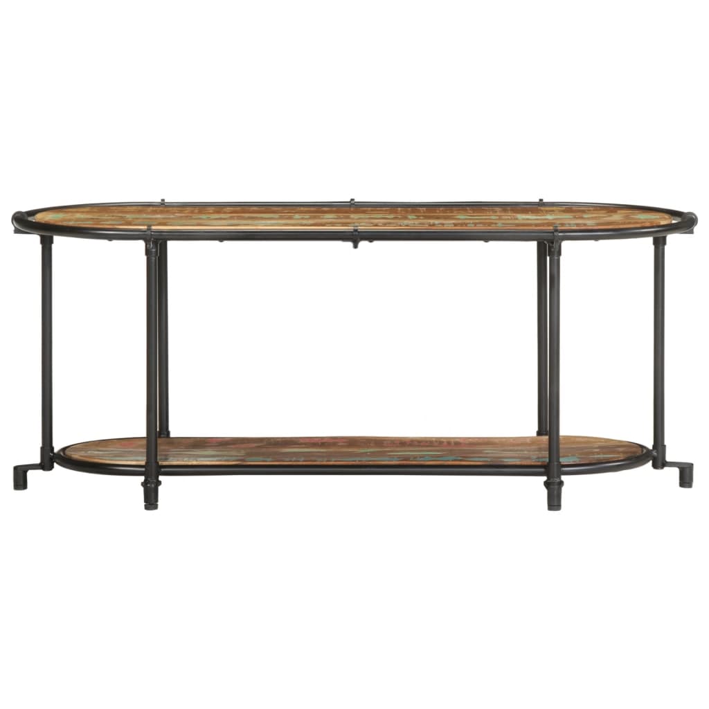 vidaXL TV Cabinet 100x42x40 cm Solid Wood Reclaimed 4