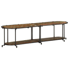 vidaXL TV Cabinet 160x42x40 cm Solid Wood Reclaimed 3