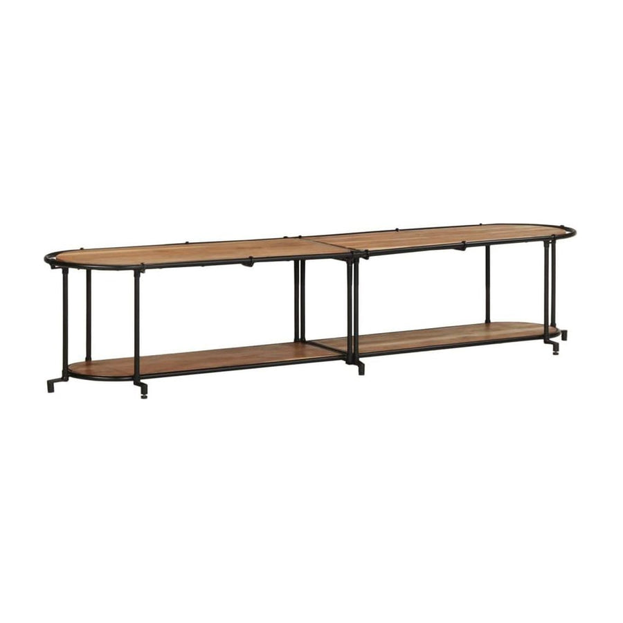 TV Cabinet Solid Wood Acacia