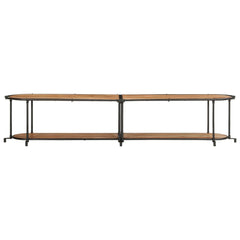 vidaXL TV Cabinet 200x42x40 cm Solid Wood Acacia 4