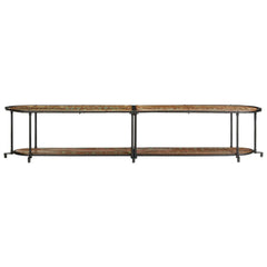 vidaXL TV Cabinet 200x42x40 cm Solid Wood Reclaimed 4
