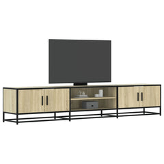 vidaXL TV Cabinet 100x35x41 cm Engineered Wood and Metal