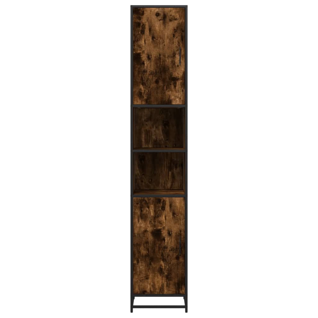 Bathroom Furniture Set 35 x 37.5 x 188.5 cm Smoked oak