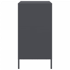 vidaXL Sideboard Anthracite 68x39x73.5 cm Cold-rolled Steel 6