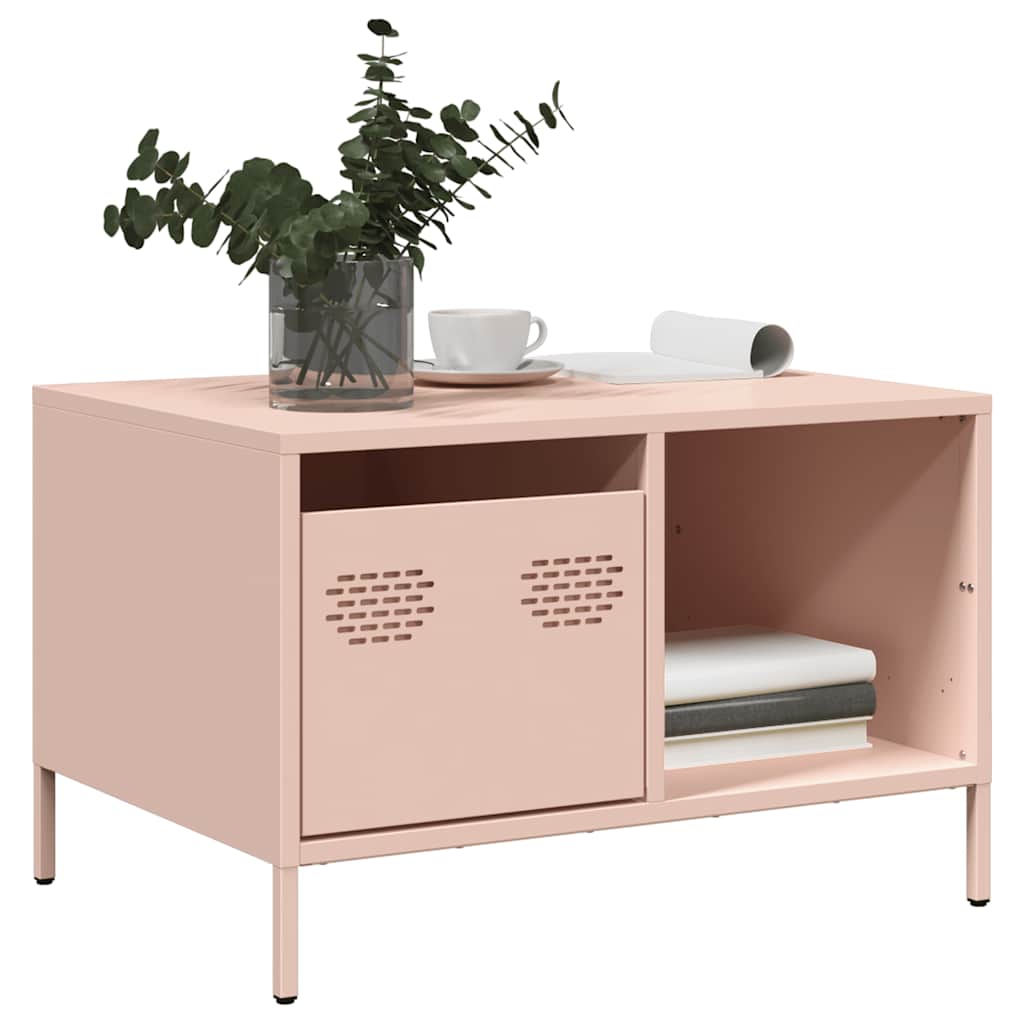 Coffee Table Cold-rolled Steel in Pink