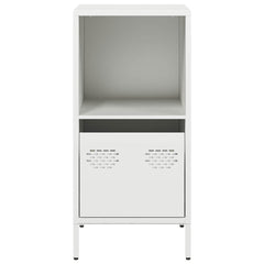 vidaXL Sideboard White 35x39x73.5 cm Cold-rolled Steel 4