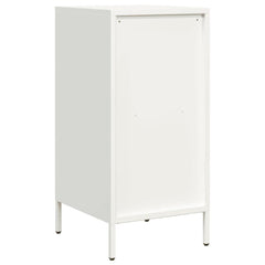 Sideboard 35x39x73.5 cm Cold-rolled Steel White