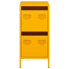 vidaXL Sideboard Mustard Yellow 35x39x73.5 cm Cold-rolled Steel 5