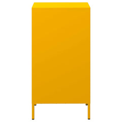 vidaXL Sideboard Mustard Yellow 35x39x73.5 cm Cold-rolled Steel 6
