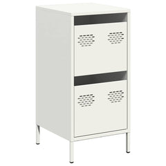 vidaXL Sideboard White 35x39x73.5 cm Cold-rolled Steel 2