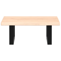 vidaXL Basin Shelf Wall Mounted Steel and Solid Wood Oak 4