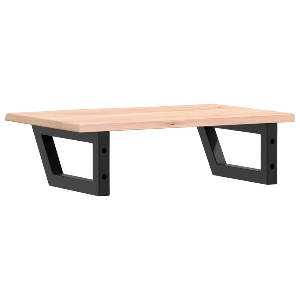 vidaXL Basin Shelf Wall Mounted Steel and Solid Wood Oak 6
