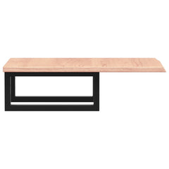 vidaXL Basin Shelf Wall Mounted Steel and Solid Wood Oak 5