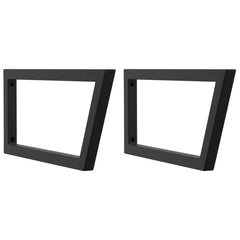 Basin Shelf Wall Mounted Steel and Solid Wood Acacia Trapezium Depth 60 cm Brown and black 80 cm 2 cm