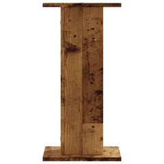 vidaXL Speaker Stands 2 pcs Old Wood 30x30x60 cm Engineered Wood 5