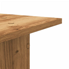 vidaXL Speaker Stands 2 pcs Artisan Oak 30x30x80 cm Engineered Wood 6