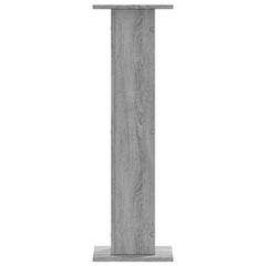 vidaXL Speaker Stands 2 pcs Grey Sonoma 30x30x95 cm Engineered Wood 5
