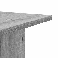 vidaXL Speaker Stands 2 pcs Grey Sonoma 30x30x95 cm Engineered Wood 6