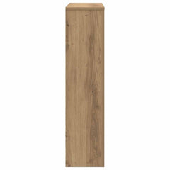 vidaXL Radiator Cover Oak 104 x 20 x 82 cm Engineered Wood 5