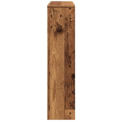 vidaXL Radiator Cover Old Wood 149 x 20 x 82 cm Engineered Wood 5
