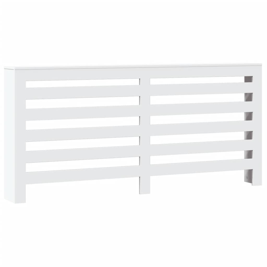 vidaXL Radiator Cover White 175 x 20 x 82 cm Engineered Wood 2