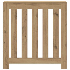 vidaXL Radiator Cover Oak 78 x 20 x 82 cm Engineered Wood 3