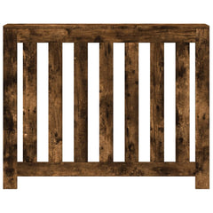 vidaXL Radiator Cover Smoked Oak Engineered Wood 3