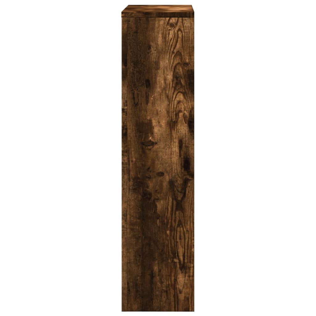 vidaXL Radiator Cover Smoked Oak Engineered Wood 5