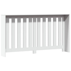 vidaXL Radiator Cover White 149 x 20 x 82 cm Engineered Wood 4