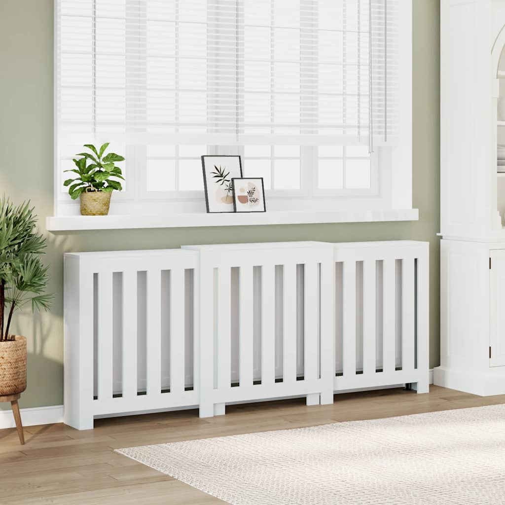 vidaXL Radiator Cover 205x21.5x83.5 cm Engineered Wood