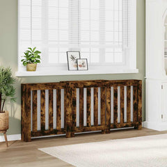vidaXL Radiator Cover 205x21.5x83.5 cm Engineered Wood