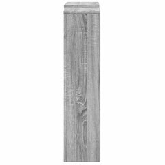 vidaXL Radiator Cover Grey Sonoma 205 x 21.5 x 83.5 cm Engineered Wood 5