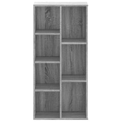 vidaXL Bookcase Grey Sonoma 50x25x105 cm Engineered Wood 4