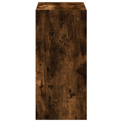 vidaXL Bookcase Smoked Oak 68,5x32x68,5 cm Engineered Wood 6
