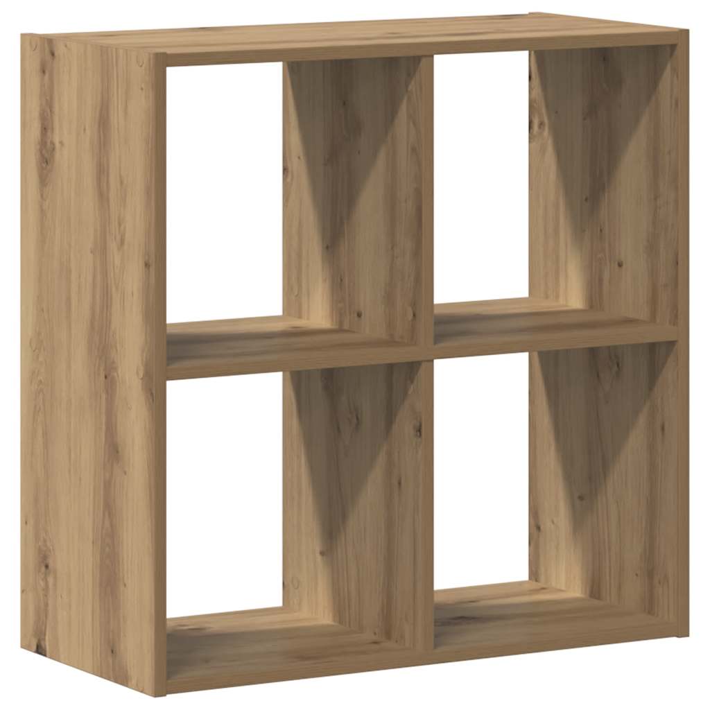 vidaXL Bookcase Artisian Oak 68,5x32x68,5 cm Engineered Wood 2