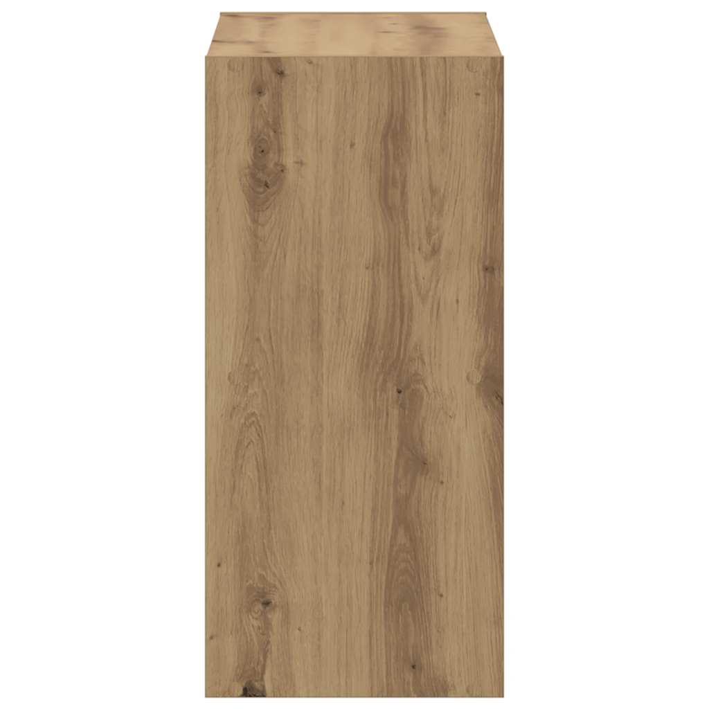 vidaXL Bookcase Artisian Oak 68,5x32x68,5 cm Engineered Wood 6