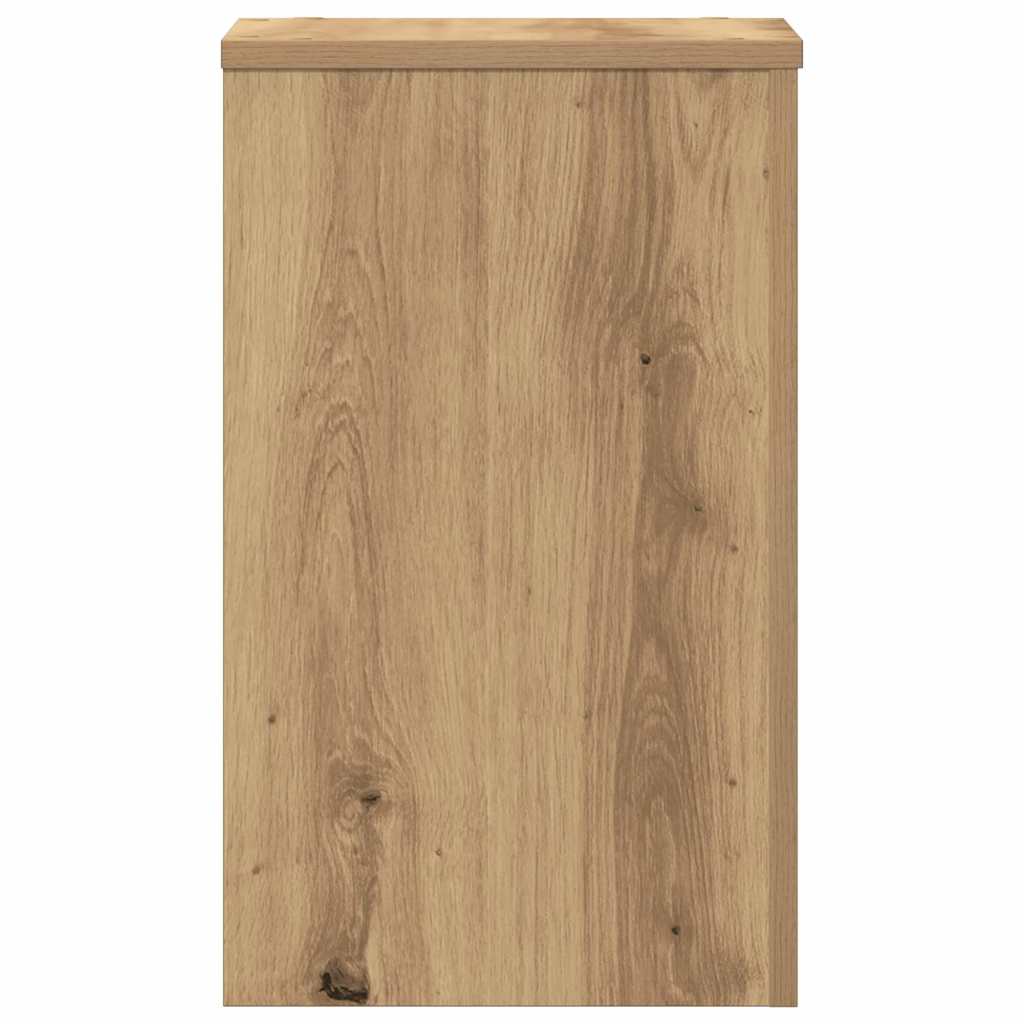 vidaXL Plant Stand 2 pcs Oak 30 x 30 x 50 cm Engineered Wood 4