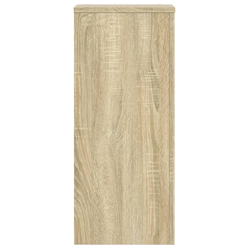 vidaXL Plant Stand 2 pcs Sonoma Oak 30 x 30 x 70 cm Engineered Wood 6