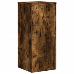 vidaXL Plant Stand 2 pcs Smoked Oak 30 x 30 x 70 cm Engineered Wood 3