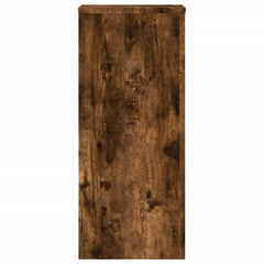 vidaXL Plant Stand 2 pcs Smoked Oak 30 x 30 x 70 cm Engineered Wood 6