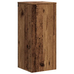 vidaXL Plant Stand 2 pcs Old Wood 30 x 30 x 70 cm Engineered Wood 3