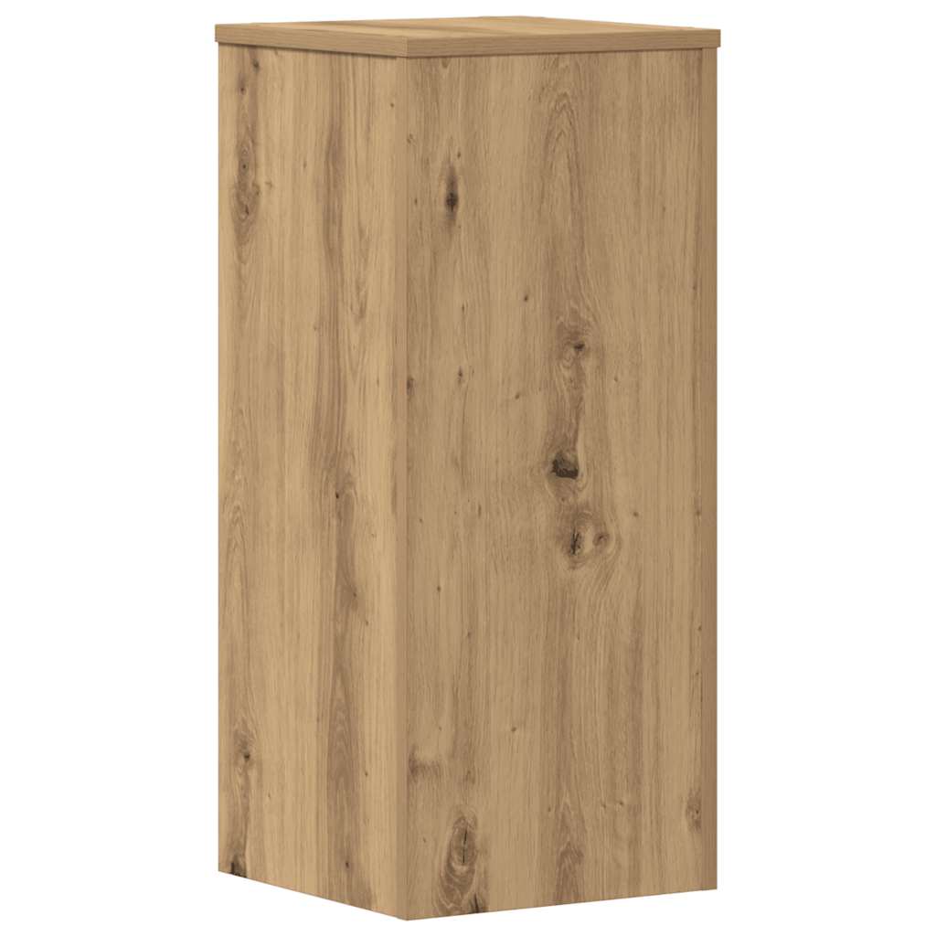 Plant Stands 2 pcs Artisan Oak Engineered Wood, image 4