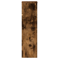 vidaXL Plant Stand 2 pcs Smoked Oak 17 x 17 x 60 cm Engineered Wood 6
