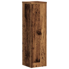 vidaXL Plant Stand 2 pcs Old Wood 17 x 17 x 60 cm Engineered Wood 5