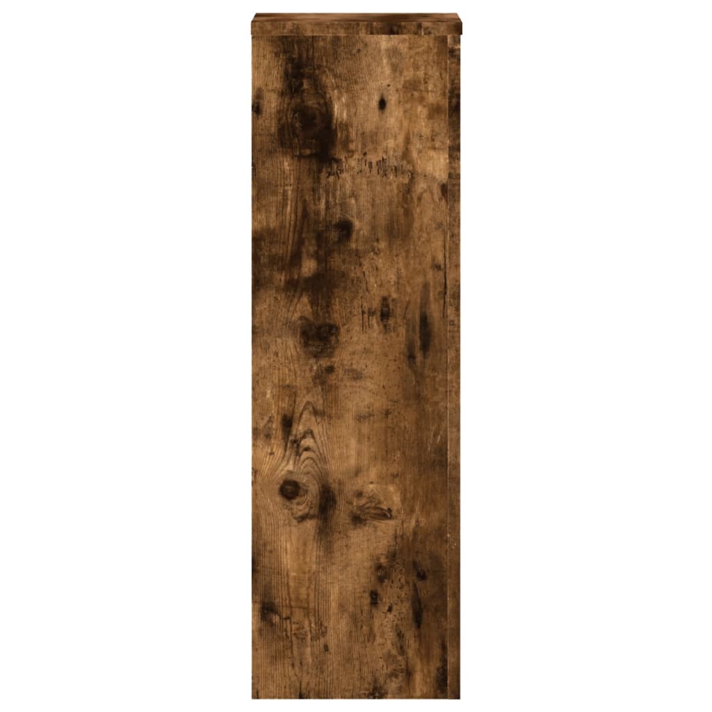vidaXL Plant Stand 2 pcs Smoked Oak Engineered Wood 4