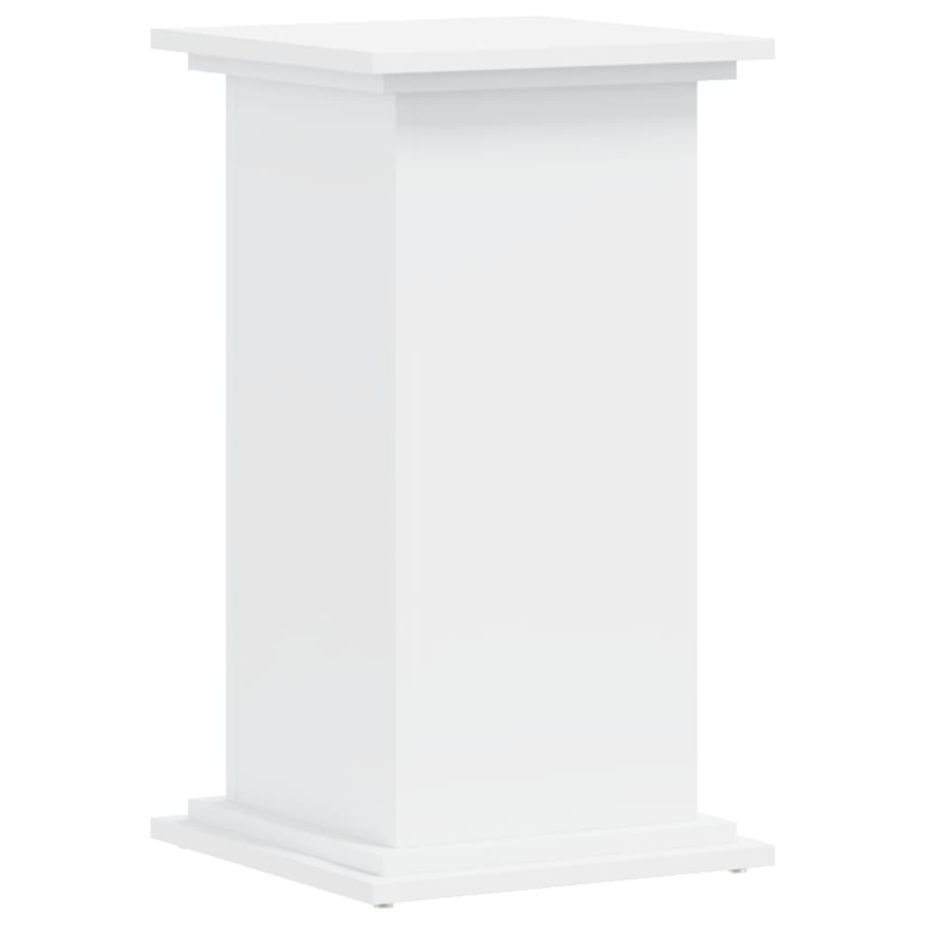 vidaXL Plant Stand White 33 x 33 x 60 cm Engineered wood 2