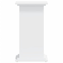 vidaXL Plant Stand White 33 x 33 x 60 cm Engineered wood 3