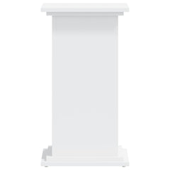 vidaXL Plant Stand White 33 x 33 x 60 cm Engineered wood 5