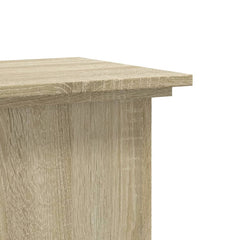 vidaXL Plant Stand Sonoma Oak 33 x 33 x 80 cm Engineered wood 6