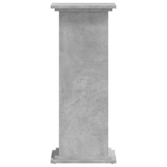 vidaXL Plant Stand Concrete Grey 33 x 33 x 80 cm Engineered wood 5